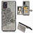 Ultra-thin Silicone Gel Soft Case Cover with Magnetic S05D for Samsung Galaxy A31 Gray