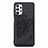 Ultra-thin Silicone Gel Soft Case Cover with Magnetic S05D for Samsung Galaxy A32 5G Black