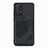 Ultra-thin Silicone Gel Soft Case Cover with Magnetic S05D for Samsung Galaxy A52s 5G Black