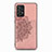 Ultra-thin Silicone Gel Soft Case Cover with Magnetic S05D for Samsung Galaxy A72 4G Rose Gold
