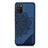 Ultra-thin Silicone Gel Soft Case Cover with Magnetic S05D for Samsung Galaxy F02S SM-E025F Blue