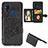 Ultra-thin Silicone Gel Soft Case Cover with Magnetic S05D for Samsung Galaxy M21s