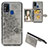 Ultra-thin Silicone Gel Soft Case Cover with Magnetic S05D for Samsung Galaxy M21s