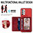 Ultra-thin Silicone Gel Soft Case Cover with Magnetic S05D for Samsung Galaxy M32 5G