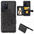 Ultra-thin Silicone Gel Soft Case Cover with Magnetic S05D for Samsung Galaxy S10 Lite Black