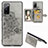 Ultra-thin Silicone Gel Soft Case Cover with Magnetic S05D for Samsung Galaxy S20 FE 4G