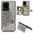 Ultra-thin Silicone Gel Soft Case Cover with Magnetic S05D for Samsung Galaxy S20 Ultra