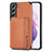 Ultra-thin Silicone Gel Soft Case Cover with Magnetic S05D for Samsung Galaxy S22 5G