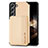 Ultra-thin Silicone Gel Soft Case Cover with Magnetic S05D for Samsung Galaxy S24 5G Gold