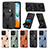 Ultra-thin Silicone Gel Soft Case Cover with Magnetic S05D for Xiaomi Redmi 10 India