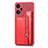 Ultra-thin Silicone Gel Soft Case Cover with Magnetic S05D for Xiaomi Redmi Note 12 Turbo 5G Red