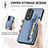 Ultra-thin Silicone Gel Soft Case Cover with Magnetic S06D for Huawei Honor 80 Pro 5G