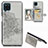 Ultra-thin Silicone Gel Soft Case Cover with Magnetic S06D for Samsung Galaxy A12 5G Gray