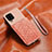 Ultra-thin Silicone Gel Soft Case Cover with Magnetic S06D for Samsung Galaxy A22 4G Pink