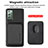 Ultra-thin Silicone Gel Soft Case Cover with Magnetic S06D for Samsung Galaxy Note 20 5G