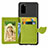 Ultra-thin Silicone Gel Soft Case Cover with Magnetic S06D for Samsung Galaxy S20