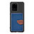 Ultra-thin Silicone Gel Soft Case Cover with Magnetic S06D for Samsung Galaxy S20 Ultra 5G