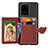 Ultra-thin Silicone Gel Soft Case Cover with Magnetic S06D for Samsung Galaxy S20 Ultra