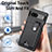 Ultra-thin Silicone Gel Soft Case Cover with Magnetic S07D for Google Pixel 7a 5G