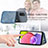 Ultra-thin Silicone Gel Soft Case Cover with Magnetic S07D for Samsung Galaxy A02s