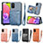 Ultra-thin Silicone Gel Soft Case Cover with Magnetic S07D for Samsung Galaxy A02s