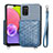 Ultra-thin Silicone Gel Soft Case Cover with Magnetic S07D for Samsung Galaxy A03s