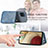 Ultra-thin Silicone Gel Soft Case Cover with Magnetic S07D for Samsung Galaxy F12