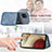 Ultra-thin Silicone Gel Soft Case Cover with Magnetic S07D for Samsung Galaxy M12