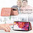 Ultra-thin Silicone Gel Soft Case Cover with Magnetic S07D for Samsung Galaxy S20 FE (2022) 5G