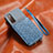 Ultra-thin Silicone Gel Soft Case Cover with Magnetic S07D for Samsung Galaxy S20 FE (2022) 5G Blue