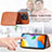 Ultra-thin Silicone Gel Soft Case Cover with Magnetic S07D for Xiaomi Redmi 10 Power