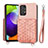 Ultra-thin Silicone Gel Soft Case Cover with Magnetic S08D for Samsung Galaxy A52 4G