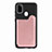 Ultra-thin Silicone Gel Soft Case Cover with Magnetic S08D for Samsung Galaxy M21