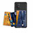 Ultra-thin Silicone Gel Soft Case Cover with Magnetic S08D for Samsung Galaxy M80S