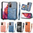 Ultra-thin Silicone Gel Soft Case Cover with Magnetic S08D for Samsung Galaxy S20 FE 4G