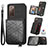 Ultra-thin Silicone Gel Soft Case Cover with Magnetic S08D for Samsung Galaxy S20 FE 4G