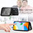 Ultra-thin Silicone Gel Soft Case Cover with Magnetic S08D for Xiaomi Redmi 10 Power