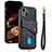 Ultra-thin Silicone Gel Soft Case Cover with Magnetic S09D for Apple iPhone 13