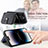 Ultra-thin Silicone Gel Soft Case Cover with Magnetic S09D for Apple iPhone 13 Pro Max