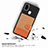 Ultra-thin Silicone Gel Soft Case Cover with Magnetic S09D for Samsung Galaxy M21