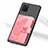 Ultra-thin Silicone Gel Soft Case Cover with Magnetic S09D for Samsung Galaxy M60s Rose Gold
