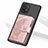 Ultra-thin Silicone Gel Soft Case Cover with Magnetic S09D for Samsung Galaxy M80S Pink