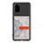 Ultra-thin Silicone Gel Soft Case Cover with Magnetic S09D for Samsung Galaxy S20 Plus