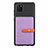 Ultra-thin Silicone Gel Soft Case Cover with Magnetic S10D for Samsung Galaxy Note 10 Lite Purple