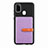Ultra-thin Silicone Gel Soft Case Cover with Magnetic S11D for Samsung Galaxy M30s Purple