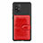 Ultra-thin Silicone Gel Soft Case Cover with Magnetic S11D for Samsung Galaxy S10 Lite Red