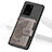 Ultra-thin Silicone Gel Soft Case Cover with Magnetic S11D for Samsung Galaxy S20 Ultra Gray