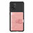 Ultra-thin Silicone Gel Soft Case Cover with Magnetic S12D for Samsung Galaxy S10 Lite Pink