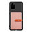 Ultra-thin Silicone Gel Soft Case Cover with Magnetic S12D for Samsung Galaxy S20 Plus Pink