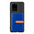 Ultra-thin Silicone Gel Soft Case Cover with Magnetic S12D for Samsung Galaxy S20 Ultra